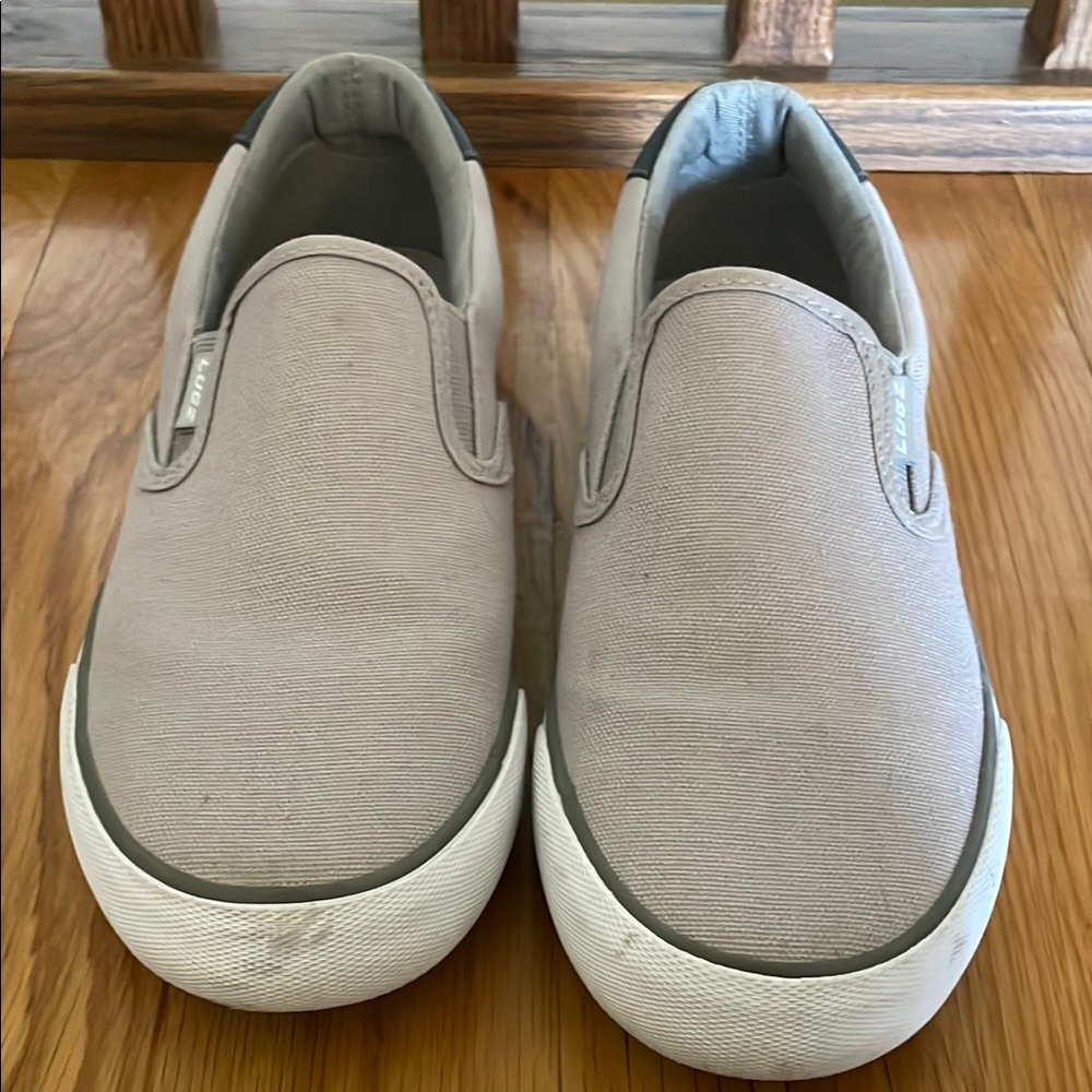 Lugz Gray Dress Shoes Elegant Slip-Ons